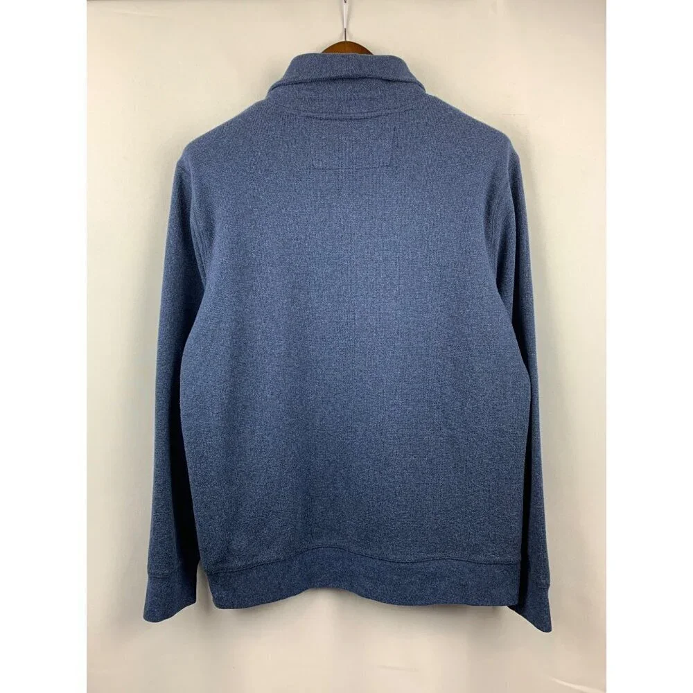 Men’s Banana Republic Blue Waffle Sweater Size Large